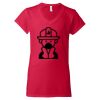 Women's Softstyle® V-Neck T-Shirt Thumbnail