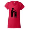 Women's Softstyle® V-Neck T-Shirt Thumbnail