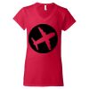 Women's Softstyle® V-Neck T-Shirt Thumbnail