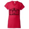 Women's Softstyle® V-Neck T-Shirt Thumbnail