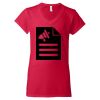 Women's Softstyle® V-Neck T-Shirt Thumbnail