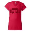 Women's Softstyle® V-Neck T-Shirt Thumbnail