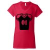 Women's Softstyle® V-Neck T-Shirt Thumbnail