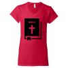 Women's Softstyle® V-Neck T-Shirt Thumbnail
