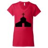 Women's Softstyle® V-Neck T-Shirt Thumbnail