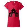 Women's Softstyle® V-Neck T-Shirt Thumbnail