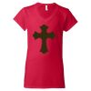 Women's Softstyle® V-Neck T-Shirt Thumbnail
