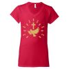 Women's Softstyle® V-Neck T-Shirt Thumbnail