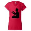 Women's Softstyle® V-Neck T-Shirt Thumbnail