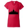 Women's Softstyle® V-Neck T-Shirt Thumbnail