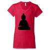 Women's Softstyle® V-Neck T-Shirt Thumbnail