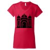 Women's Softstyle® V-Neck T-Shirt Thumbnail