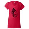Women's Softstyle® V-Neck T-Shirt Thumbnail
