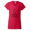 Women's Softstyle® V-Neck T-Shirt Thumbnail