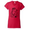 Women's Softstyle® V-Neck T-Shirt Thumbnail