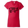Women's Softstyle® V-Neck T-Shirt Thumbnail