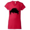 Women's Softstyle® V-Neck T-Shirt Thumbnail