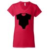Women's Softstyle® V-Neck T-Shirt Thumbnail