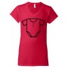 Women's Softstyle® V-Neck T-Shirt Thumbnail