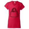 Women's Softstyle® V-Neck T-Shirt Thumbnail