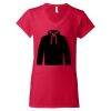 Women's Softstyle® V-Neck T-Shirt Thumbnail
