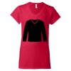 Women's Softstyle® V-Neck T-Shirt Thumbnail