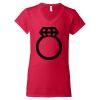 Women's Softstyle® V-Neck T-Shirt Thumbnail