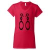 Women's Softstyle® V-Neck T-Shirt Thumbnail