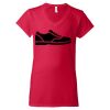 Women's Softstyle® V-Neck T-Shirt Thumbnail