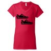 Women's Softstyle® V-Neck T-Shirt Thumbnail