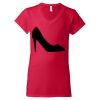 Women's Softstyle® V-Neck T-Shirt Thumbnail