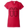 Women's Softstyle® V-Neck T-Shirt Thumbnail