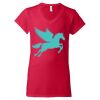 Women's Softstyle® V-Neck T-Shirt Thumbnail
