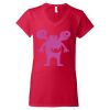 Women's Softstyle® V-Neck T-Shirt Thumbnail