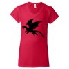 Women's Softstyle® V-Neck T-Shirt Thumbnail