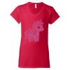 Women's Softstyle® V-Neck T-Shirt Thumbnail
