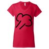 Women's Softstyle® V-Neck T-Shirt Thumbnail