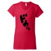 Women's Softstyle® V-Neck T-Shirt Thumbnail