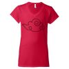 Women's Softstyle® V-Neck T-Shirt Thumbnail