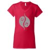 Women's Softstyle® V-Neck T-Shirt Thumbnail