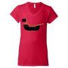 Women's Softstyle® V-Neck T-Shirt Thumbnail