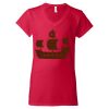 Women's Softstyle® V-Neck T-Shirt Thumbnail