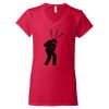 Women's Softstyle® V-Neck T-Shirt Thumbnail