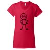 Women's Softstyle® V-Neck T-Shirt Thumbnail
