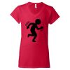 Women's Softstyle® V-Neck T-Shirt Thumbnail