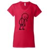 Women's Softstyle® V-Neck T-Shirt Thumbnail