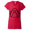 Women's Softstyle® V-Neck T-Shirt Thumbnail