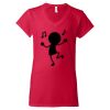Women's Softstyle® V-Neck T-Shirt Thumbnail