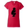 Women's Softstyle® V-Neck T-Shirt Thumbnail