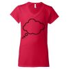 Women's Softstyle® V-Neck T-Shirt Thumbnail